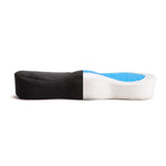 Ergonomisk sittepute av minneskum og GEL med velour trekk