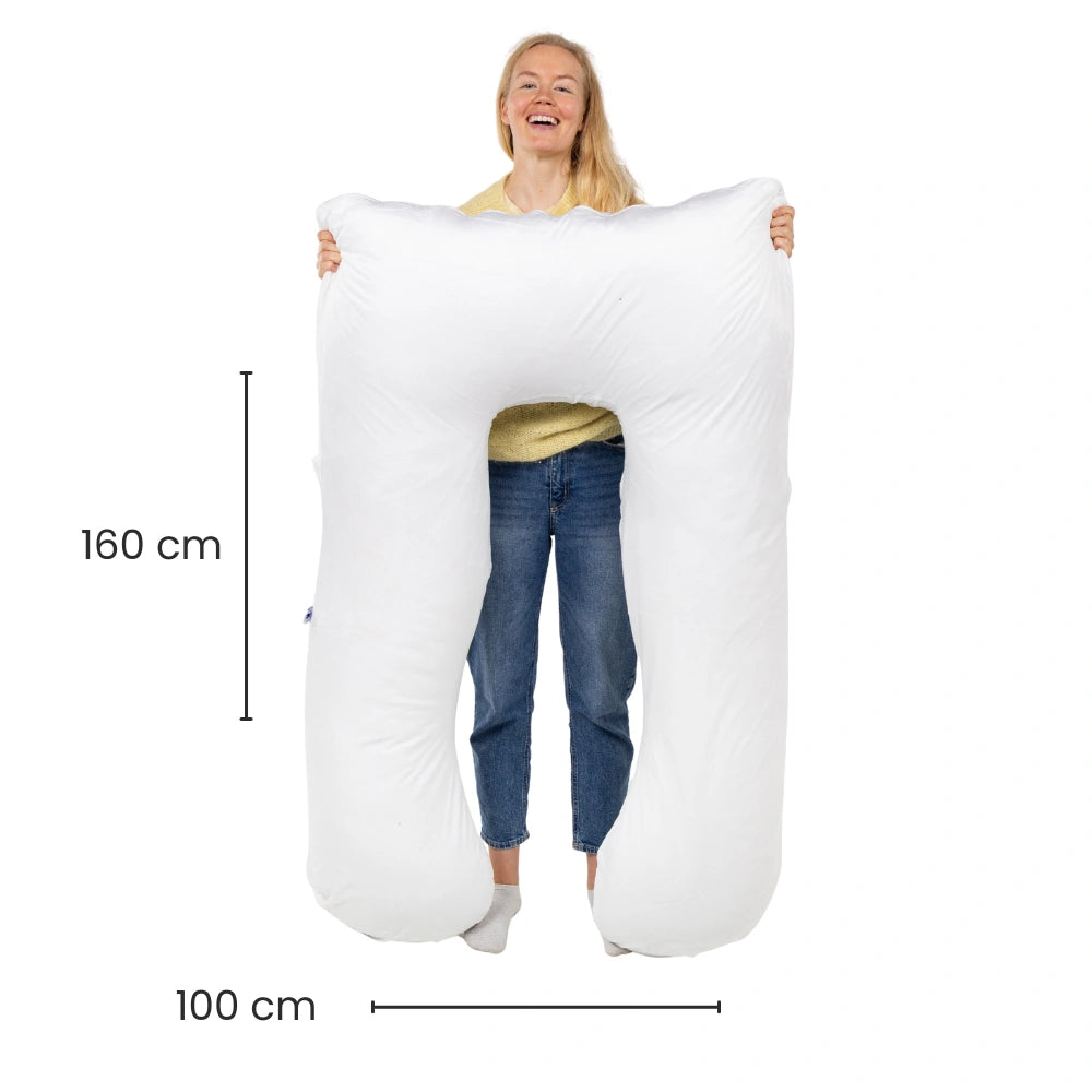 Stor kroppspute i u-formet design