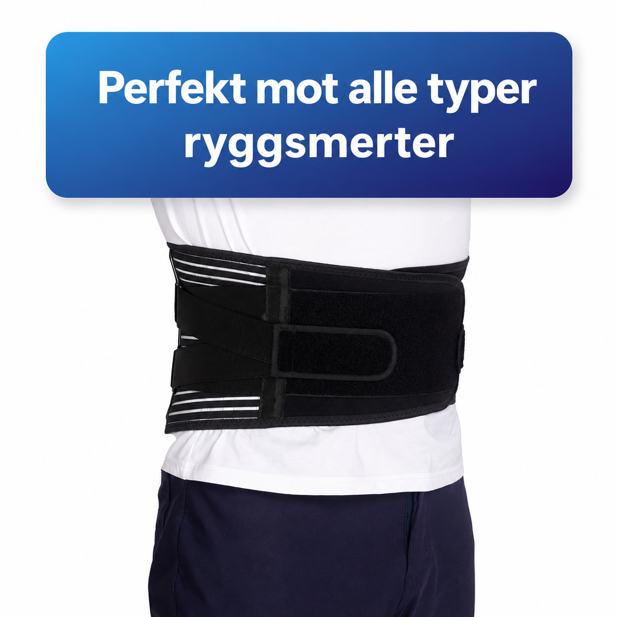 Ryggstøtte For Korsryggen - Din Holdning