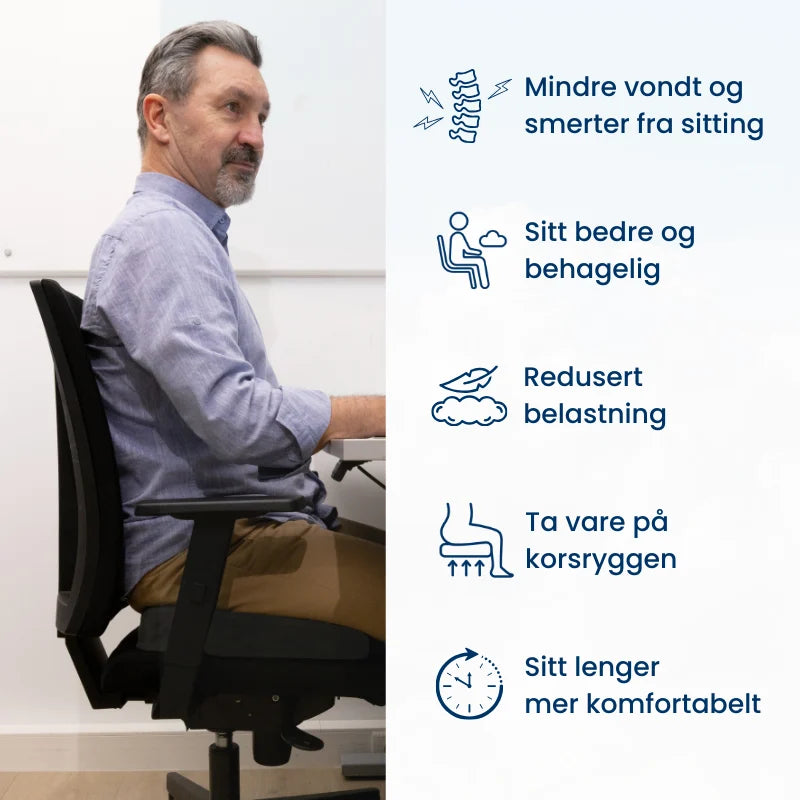 Sittepute Din Holdning for kontorstol
